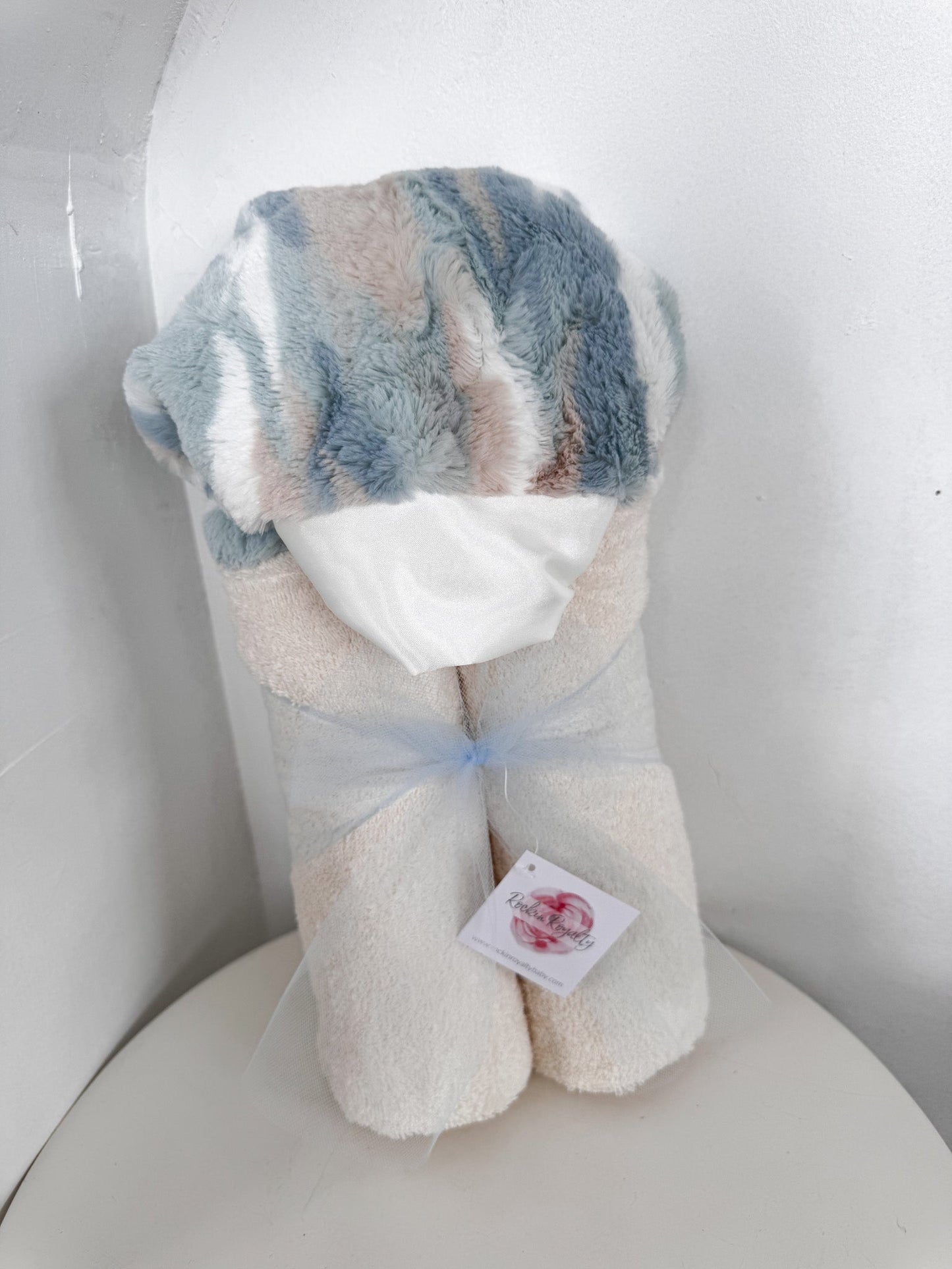 Hooded Bath Towel- Riptide