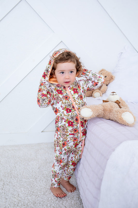 Honeyblossom Zipper Hoodie