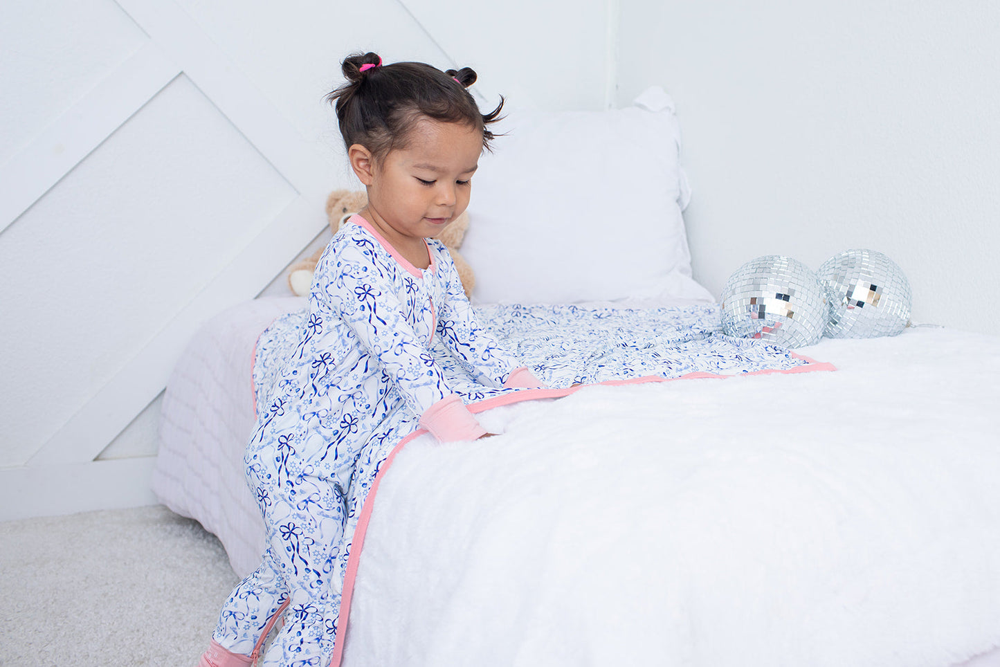Dreidel Bows Convertible Coverall