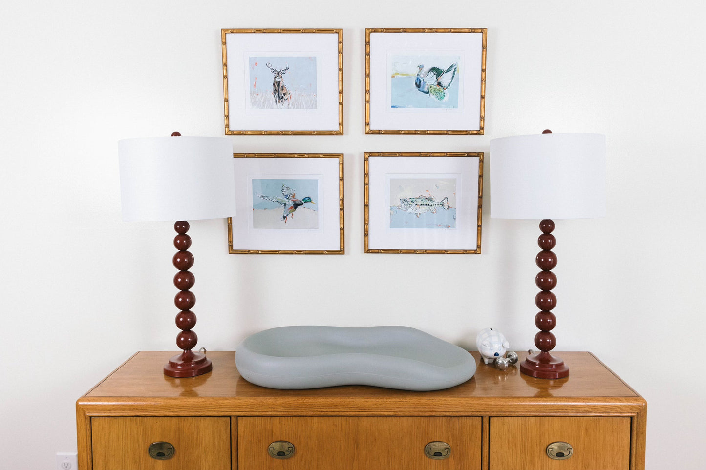 Southern Raised Mallard Fish Deer Turkey Fine Art Print