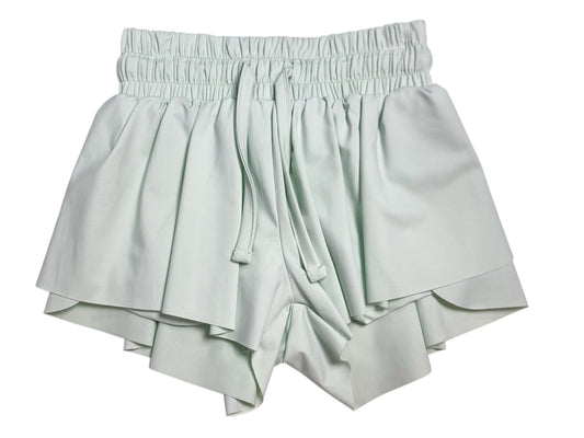 Mint Butterfly Performance Skort Shorts – Girls