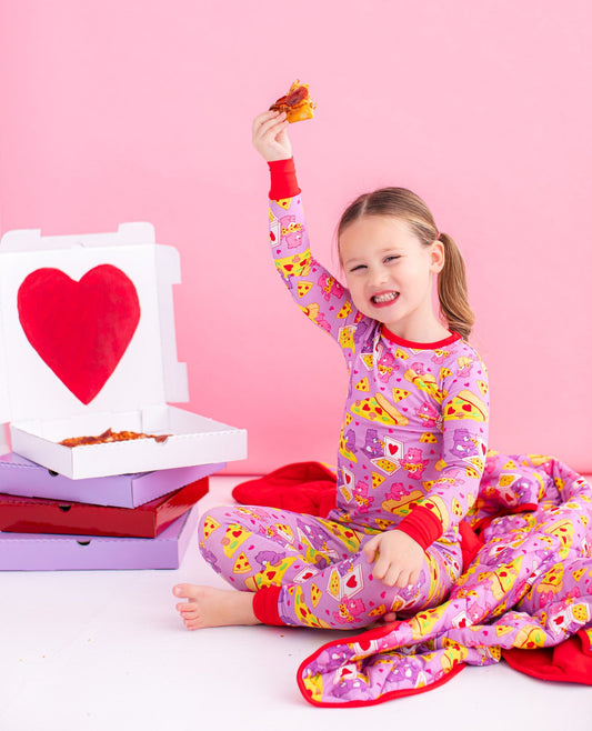Care Bears™ Pizza Valentine 2-Piece Pajamas