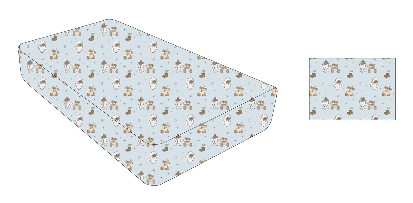 Trash Planet  - Twin Sheet Set