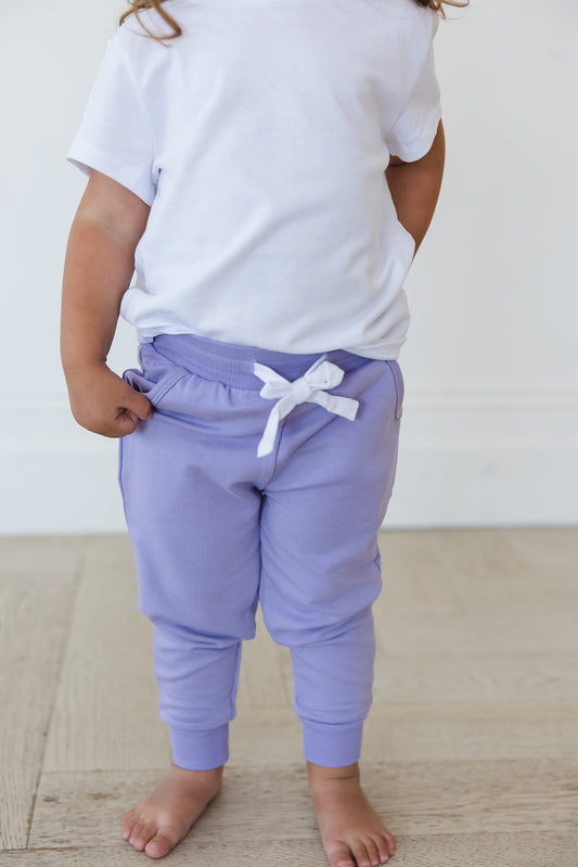 Wisteria Dream - Cloud Terry Jogger