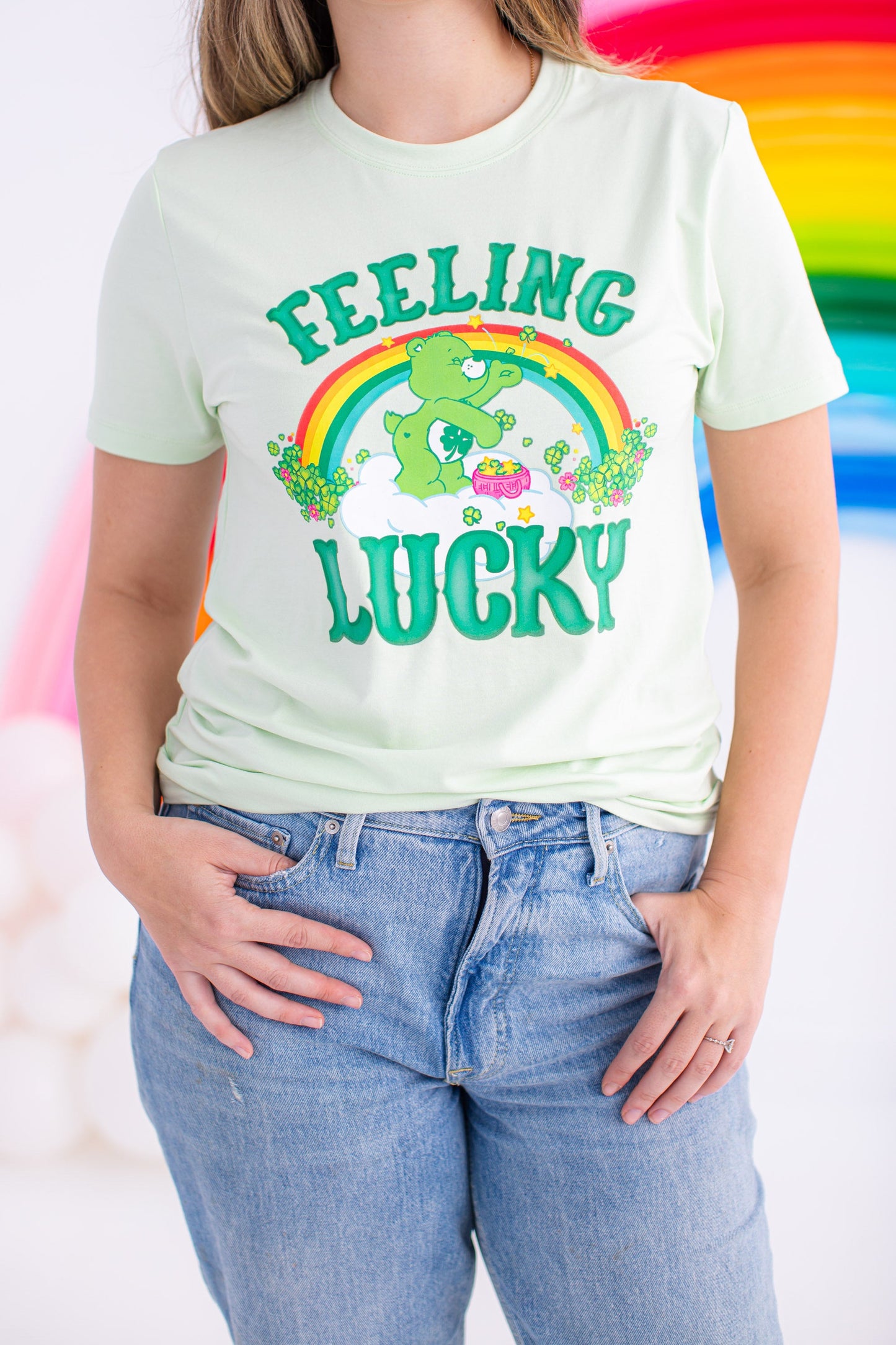 Care Bears™ Feeling Lucky T-Shirt- ADULT