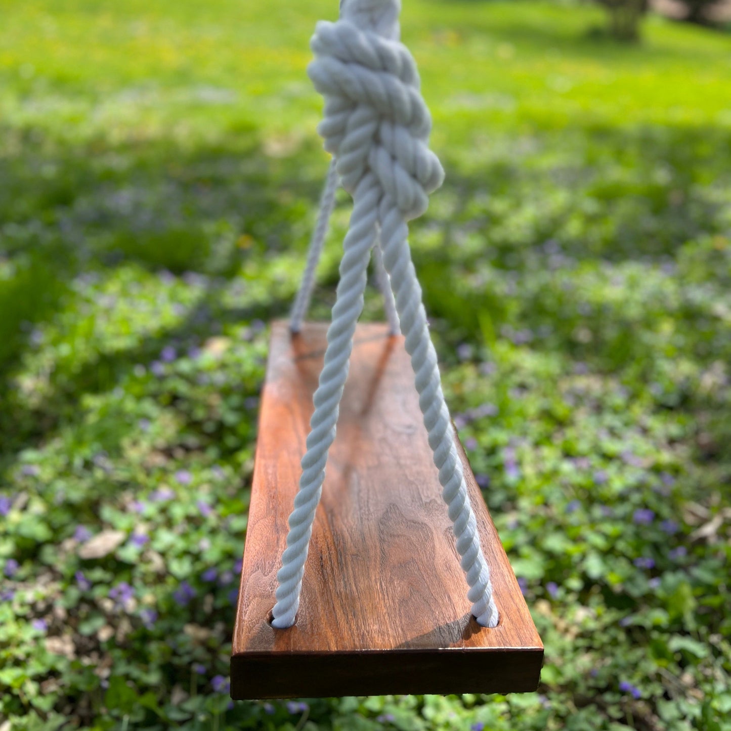 Final Chance – Walnut Wood Bench Tree Swing (Discontinued)