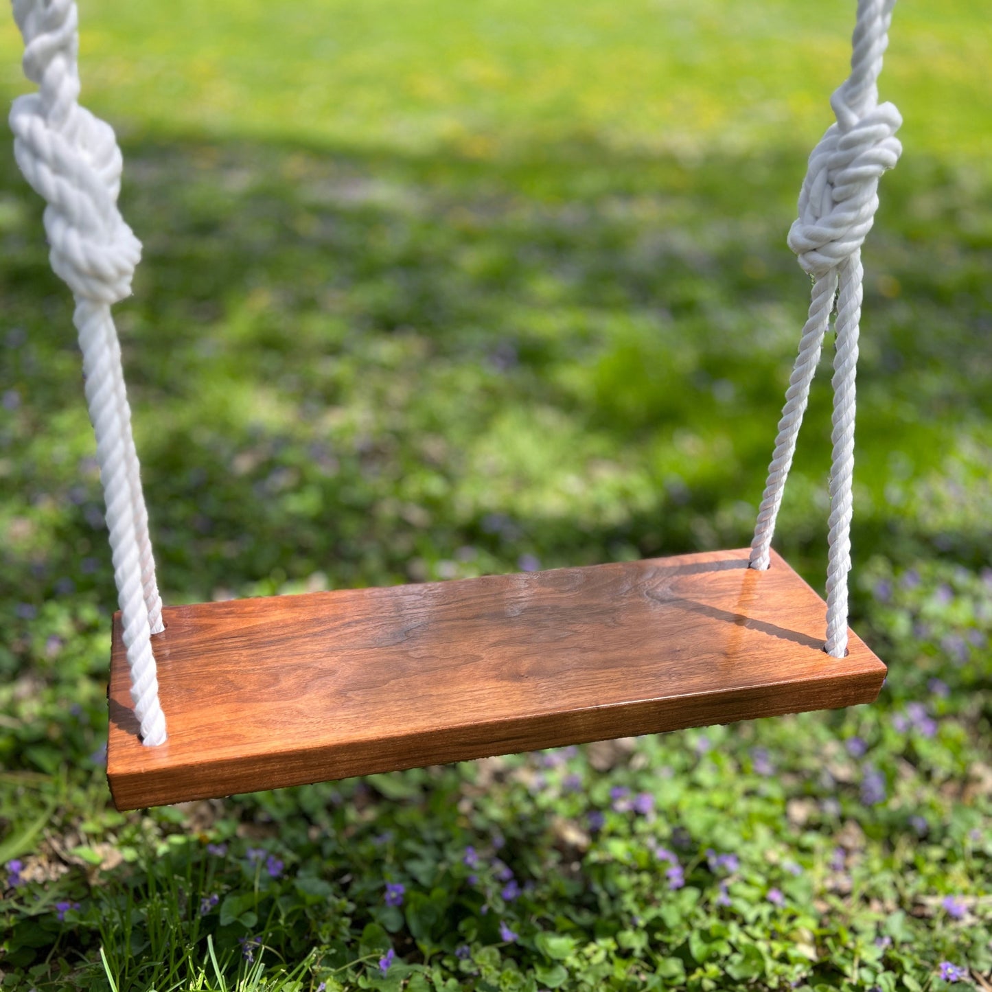 Final Chance – Walnut Wood Bench Tree Swing (Discontinued)
