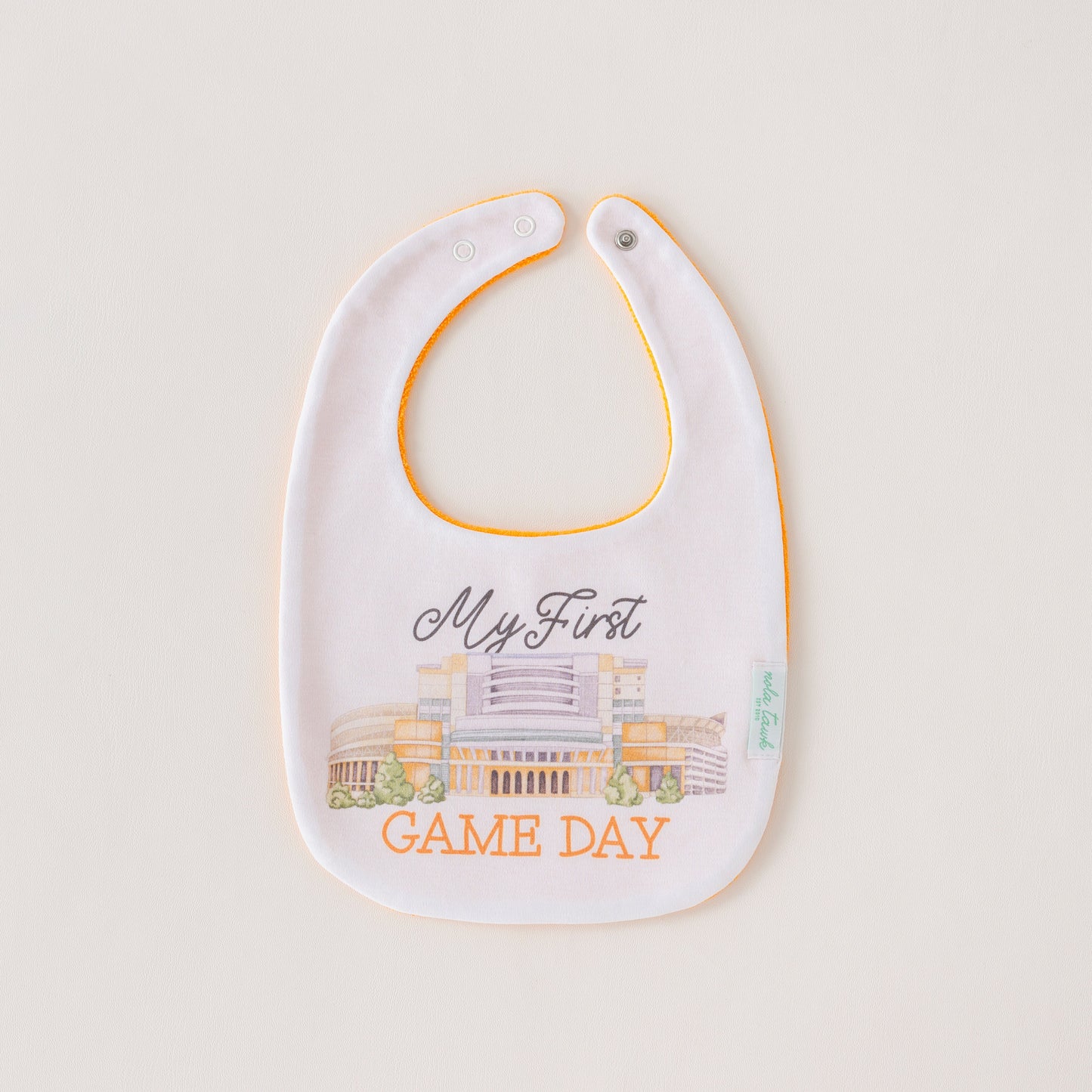 My First Game Day - Tennessee Organic Cotton Baby Bib