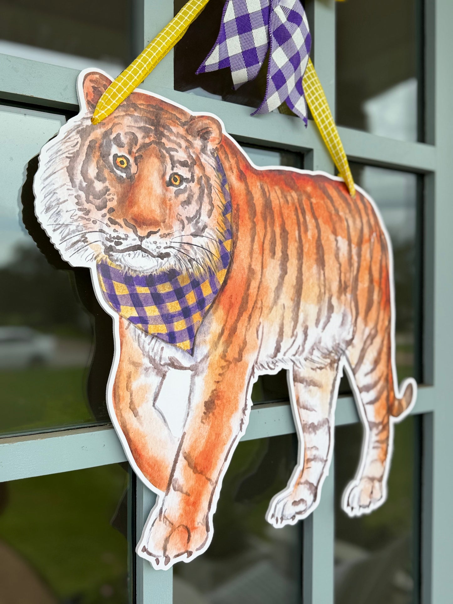 Tiger Door Hanger