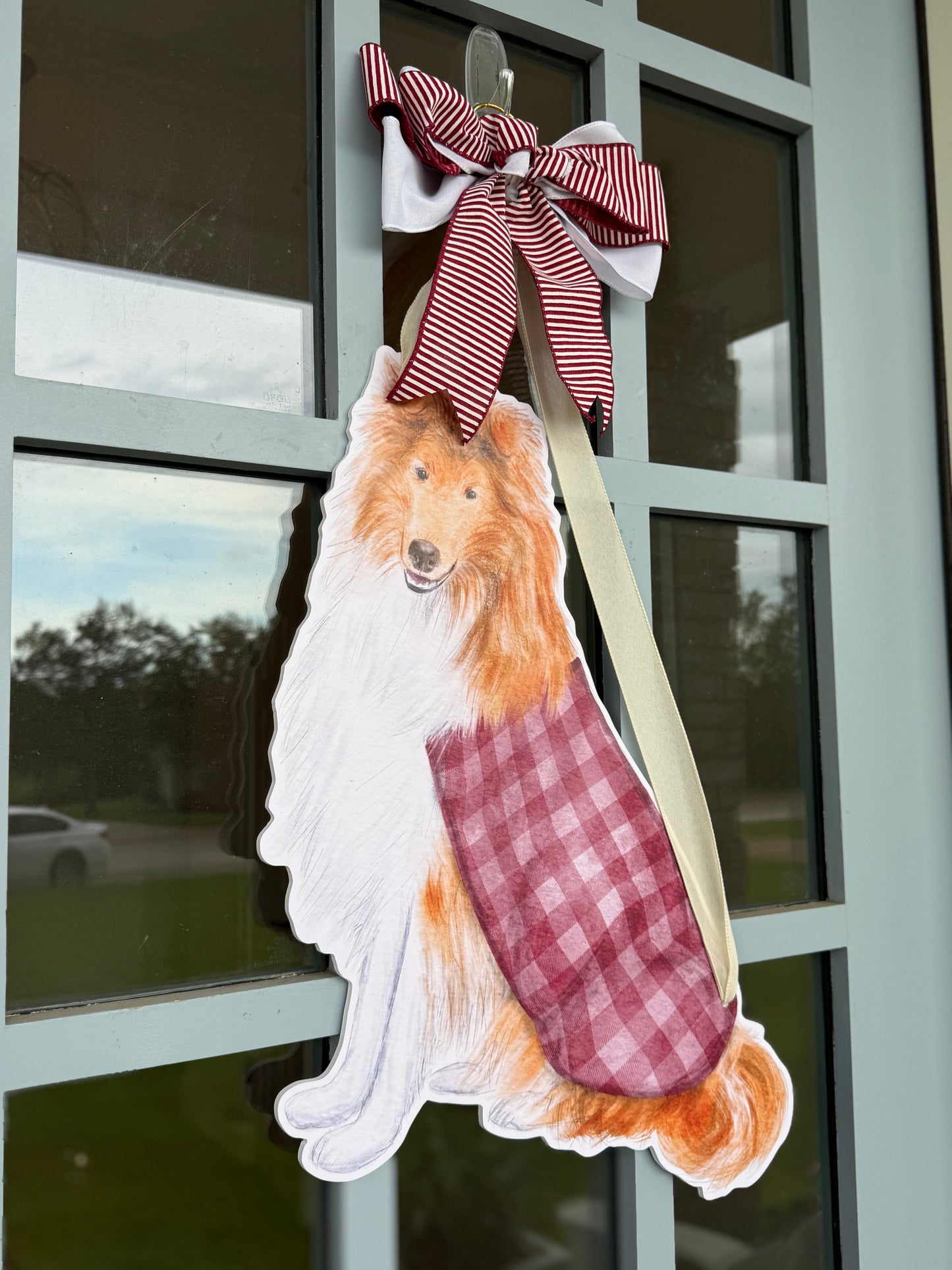 Collie Door Hanger