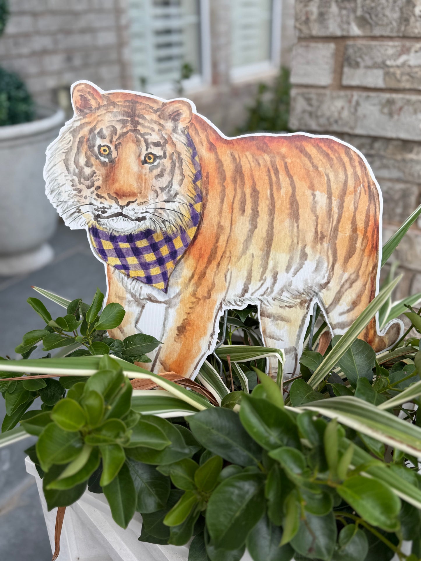 Tiger Garden Stake