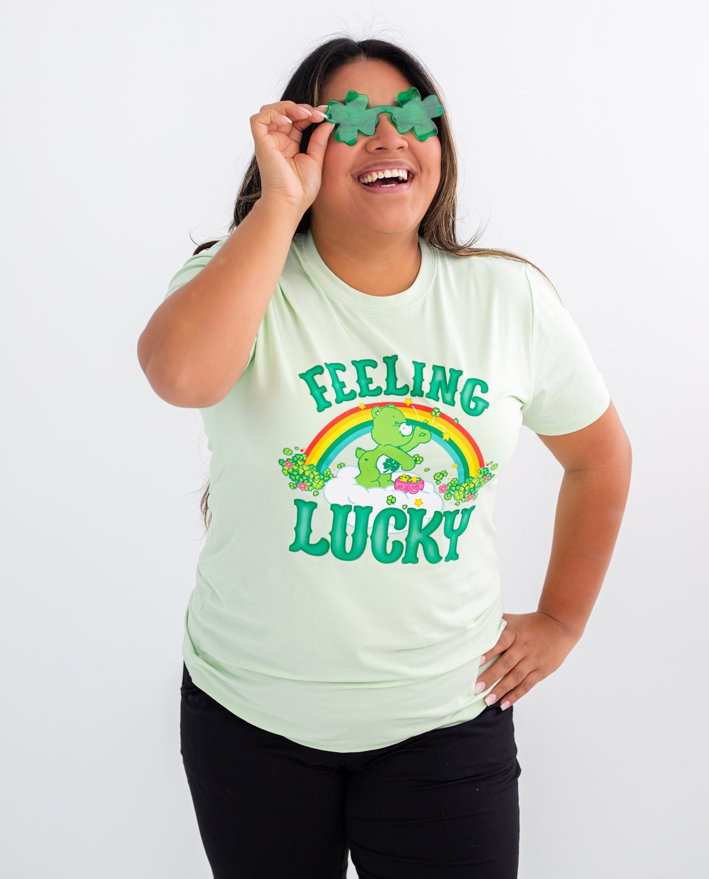 Care Bears™ Feeling Lucky T-Shirt- ADULT