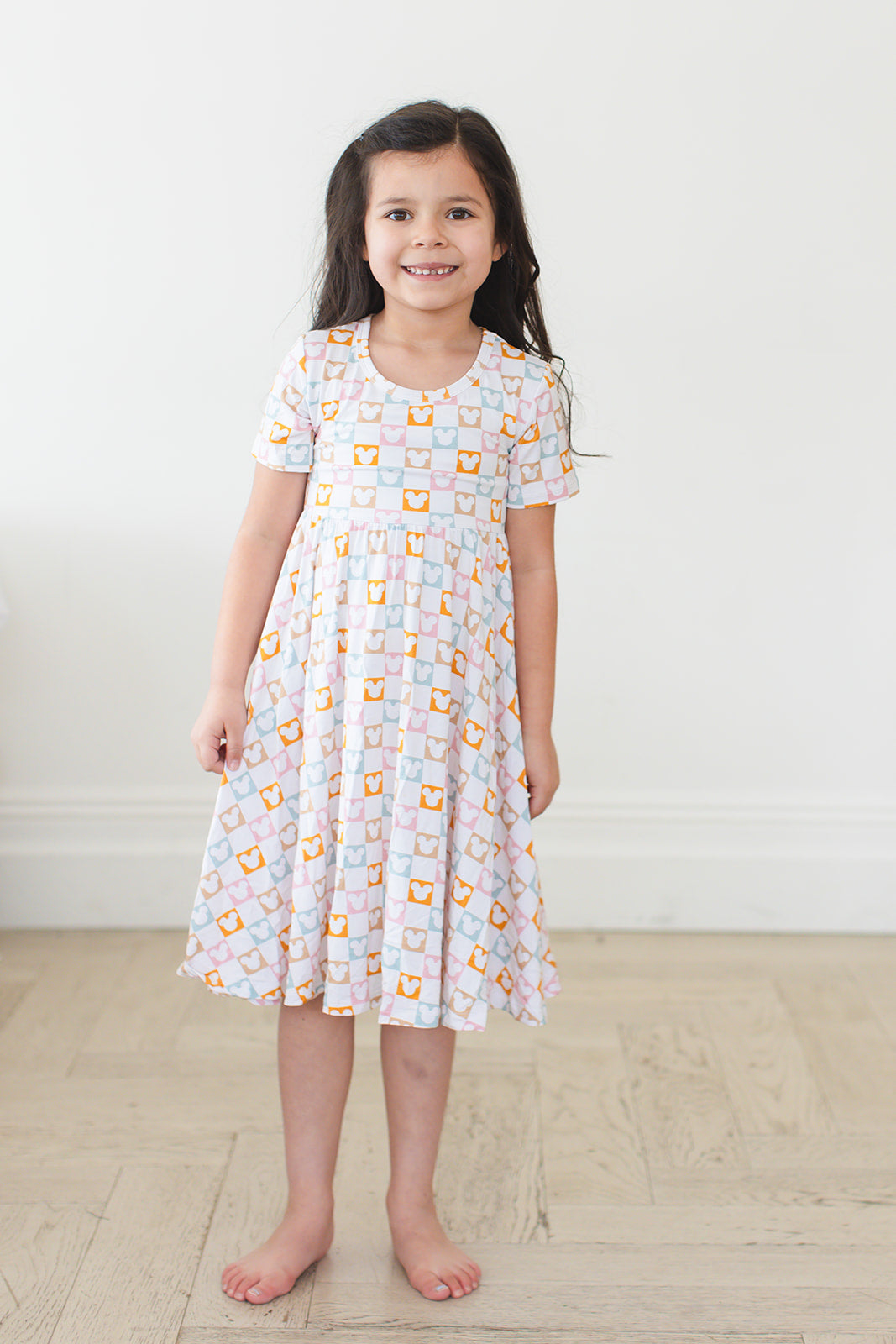 Checkerboard Charm - Dress