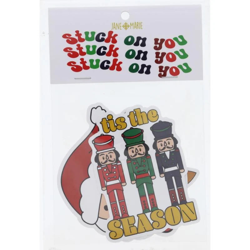 Jane Marie 'Tis the Season Christmas Stickers – Set of 4