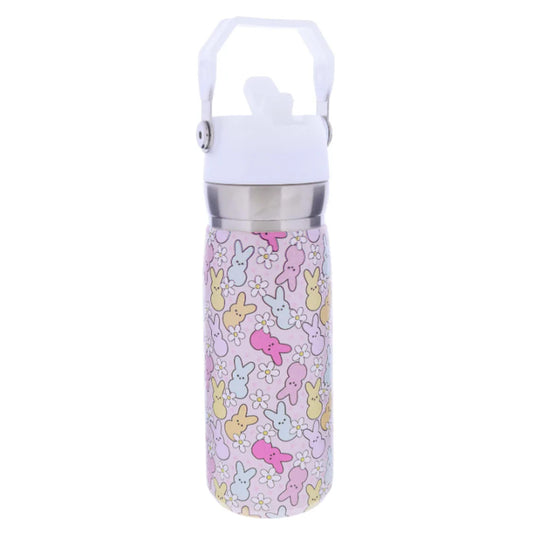 Peep This 22oz Stainless Steel Water Bottle – Straw Cap & Carry Handle