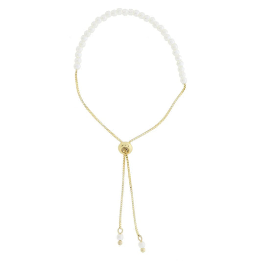Kids 18K Golden Classic Pearl Bracelet – Gold