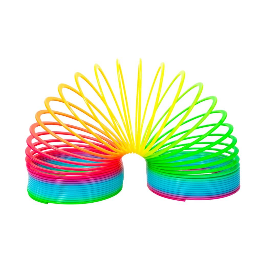 Schylling The Spring Thing Jumbo Rainbow Spring – Giant Classic Walking Spring Toy