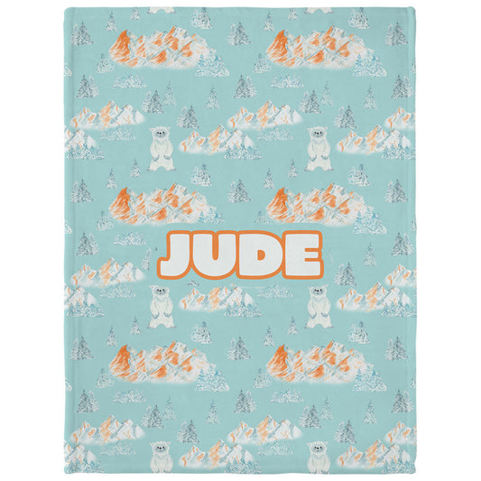 Jude Personalized Minky Blanket