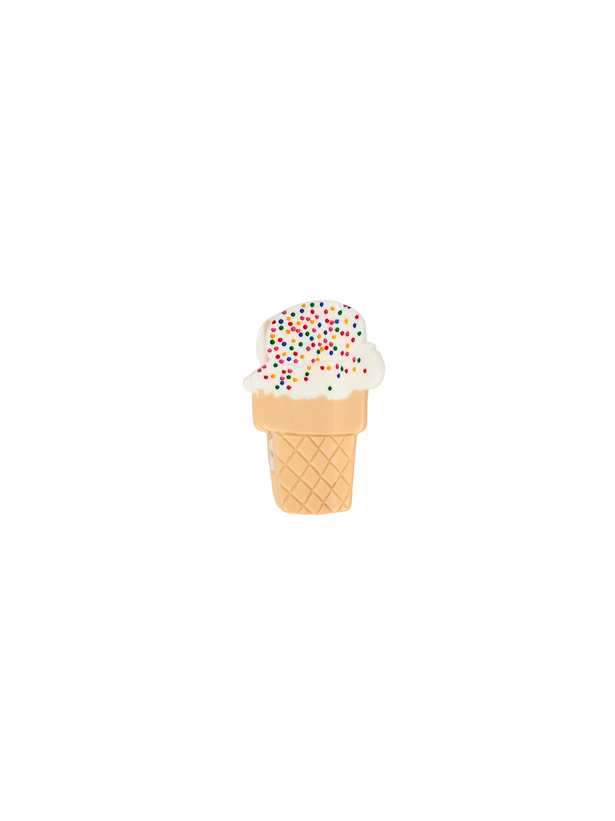 Pack: Ice Cream Cone Huggies & Claw Clip