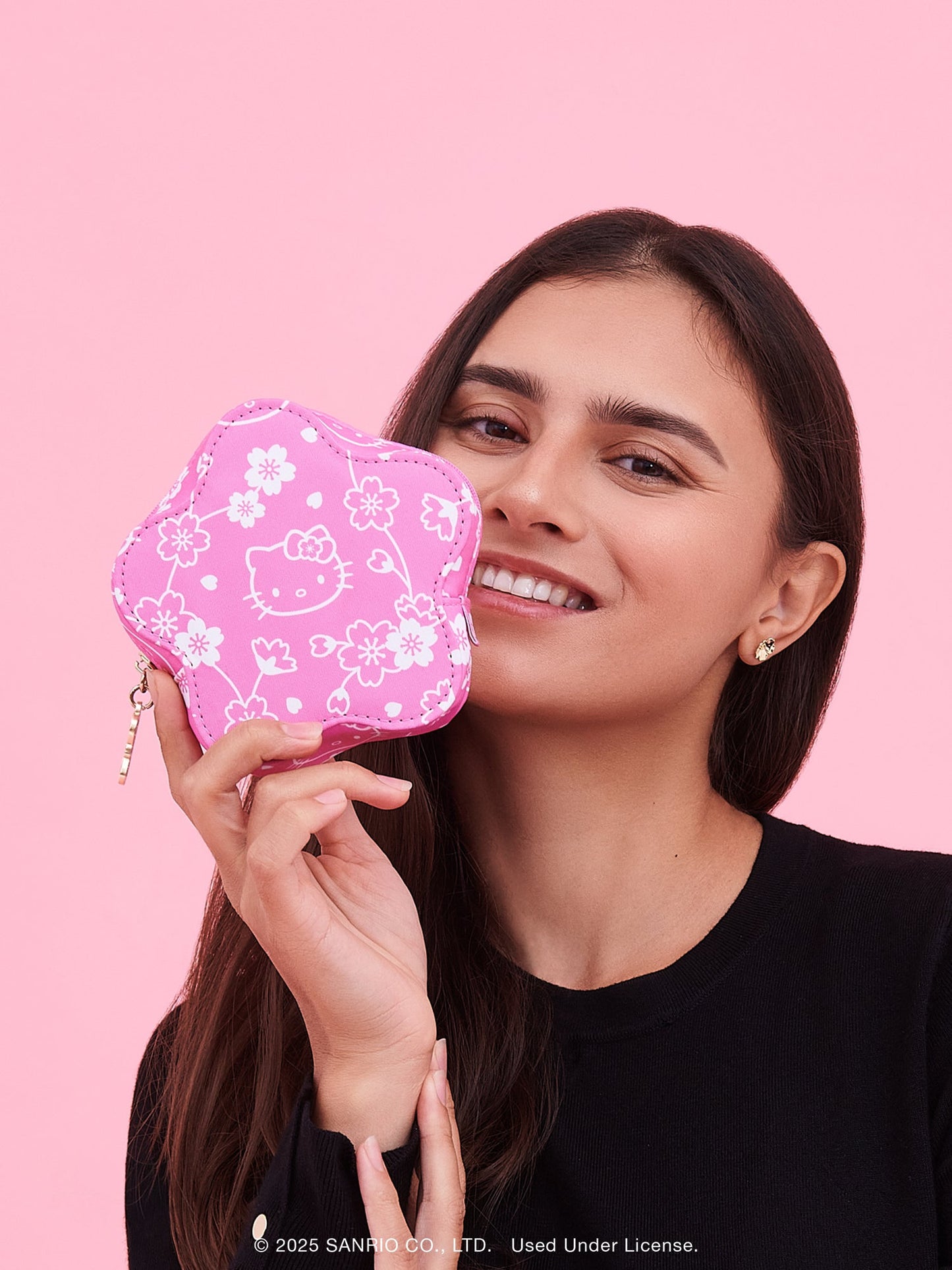 Hello Kitty® × JuJuBe Cherry Blossoms Flower Mini Bag – Pink