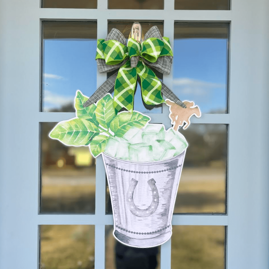 Julep on Ice Door Hanger