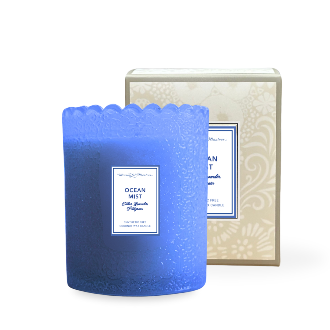 Ocean Mist Natural Candle 8oz Kaia Collection