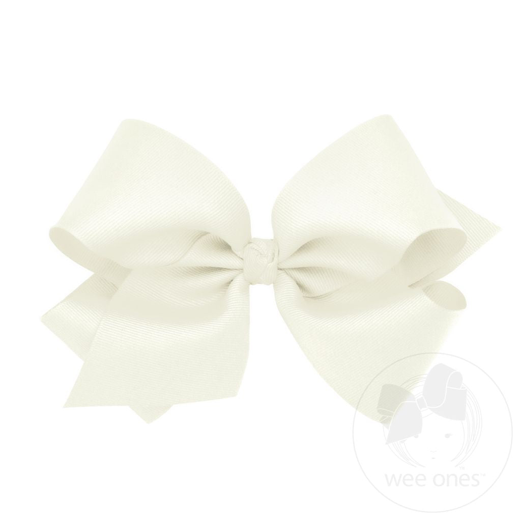 Classic Grosgrain Knot Wrap Hair Bow (Multiple Colors Available)