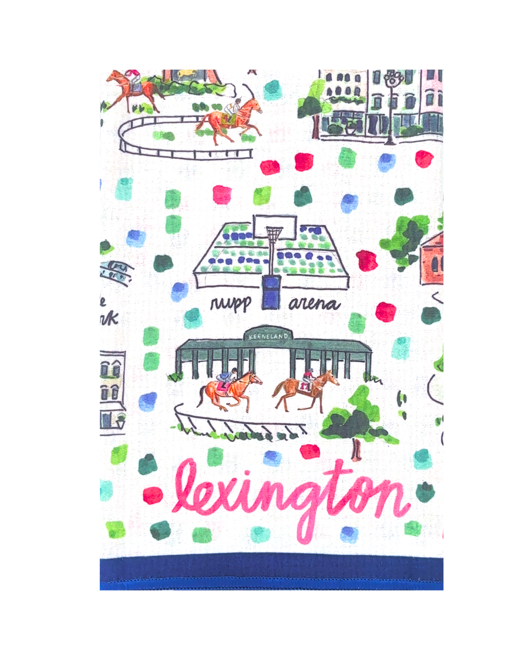 Lexington, KY Double-Sided Tea Towel