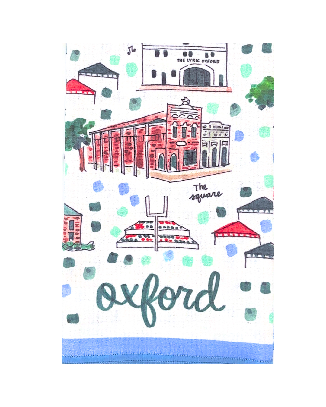 Oxford, MS Double-Sided Tea Towel