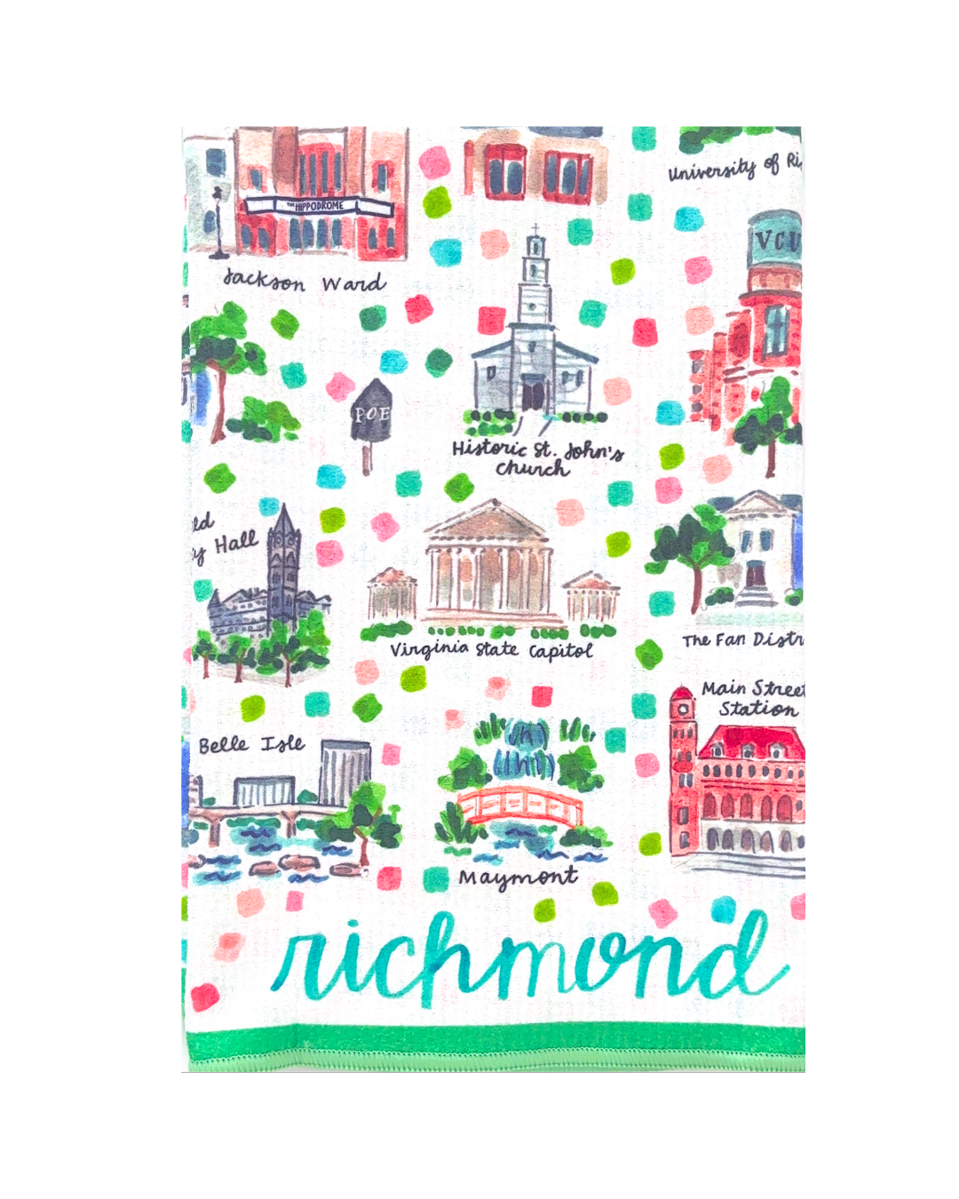 Richmond Double-Sided Tea Towel