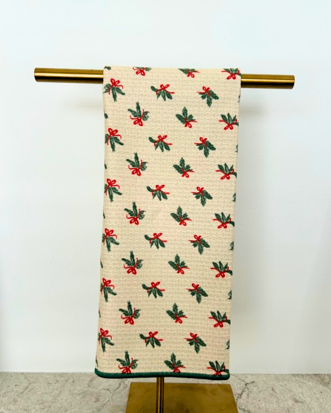 Winter Star Double-Sided Tea Towel
