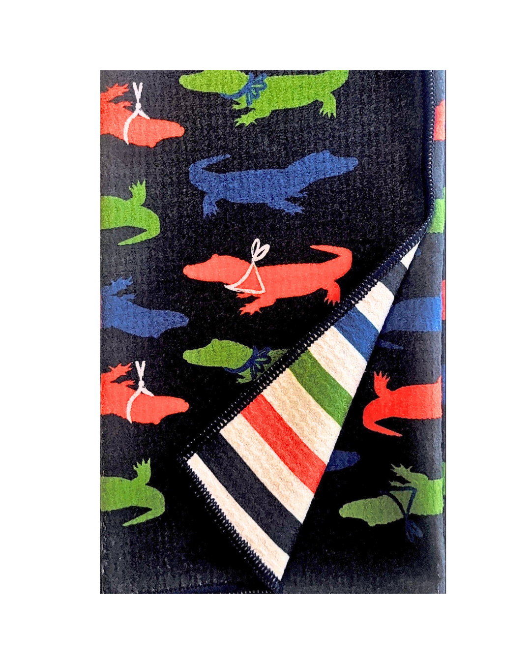 Spirit Gator Double-Sided Tea Towel