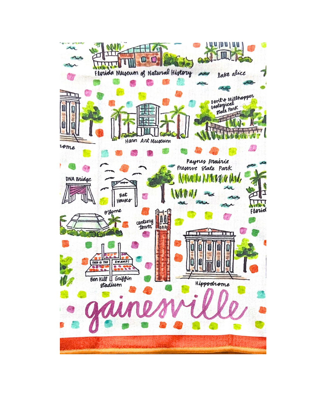 Gainesville , FLDouble-Sided Tea Towel