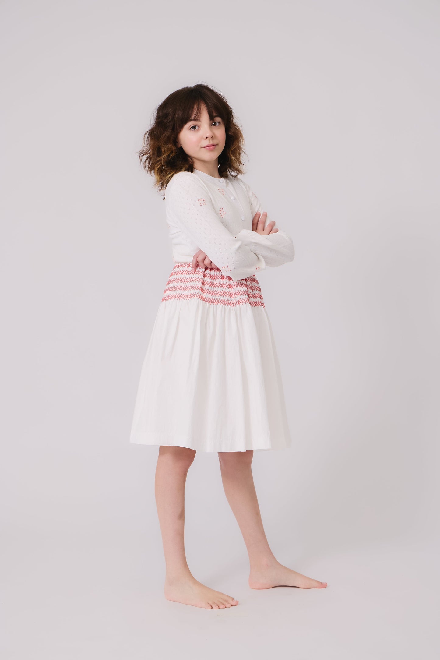 Loretta Skirt - White