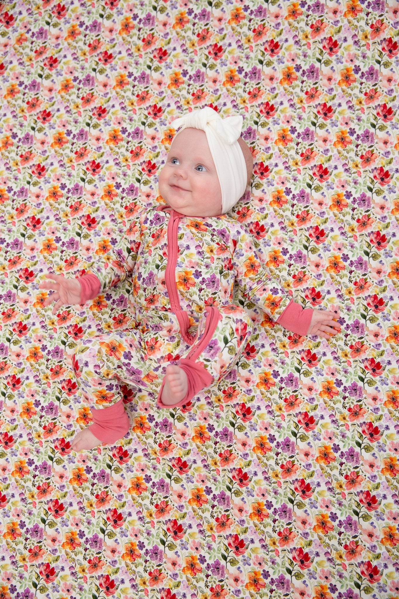 Watercolor Floral Quilt