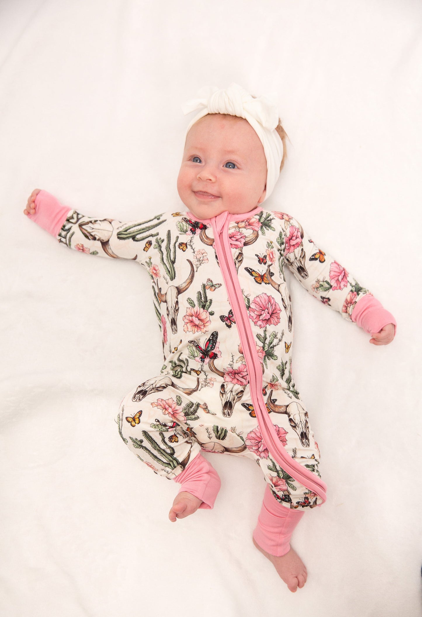 Blush & Bone Convertible Footie