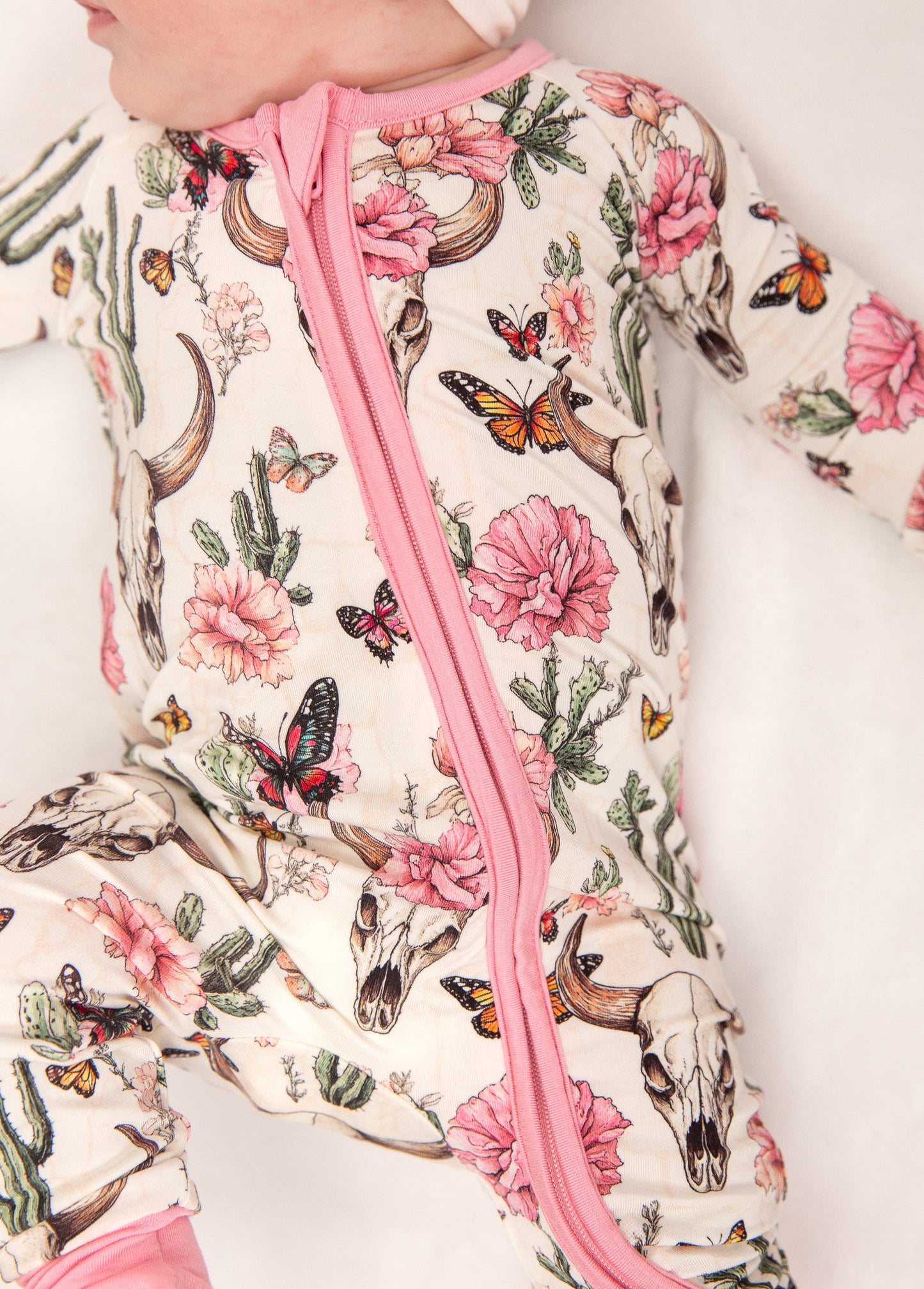 Blush & Bone Convertible Footie