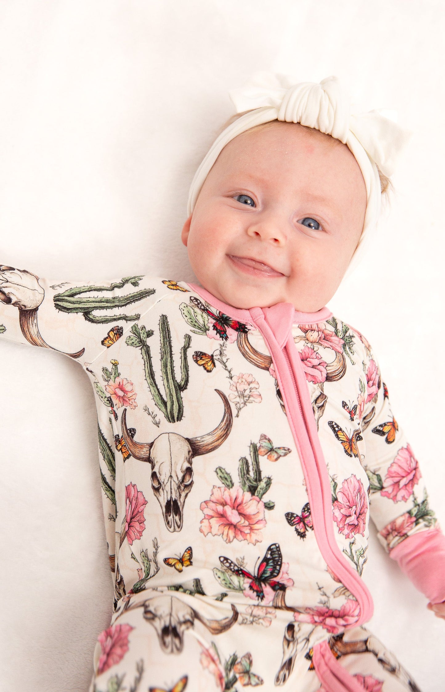 Blush & Bone Convertible Footie
