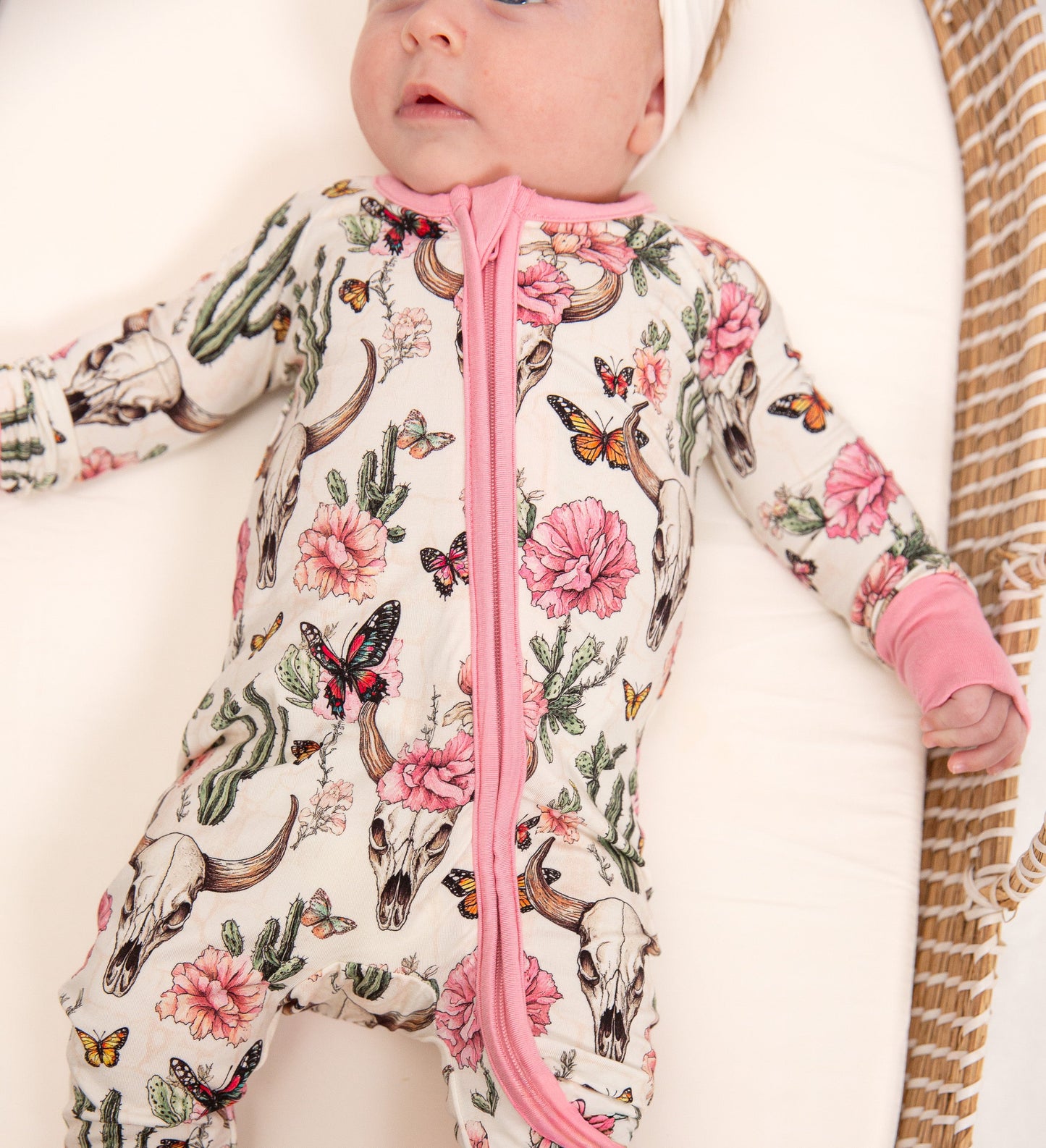 Blush & Bone Convertible Footie