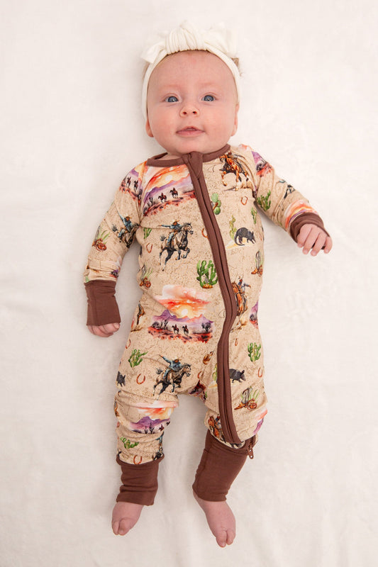 Wild West Convertible Footie