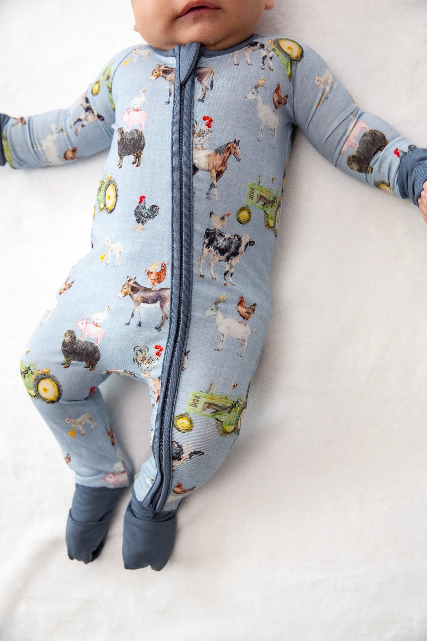 Farm Folly Convertible Footie