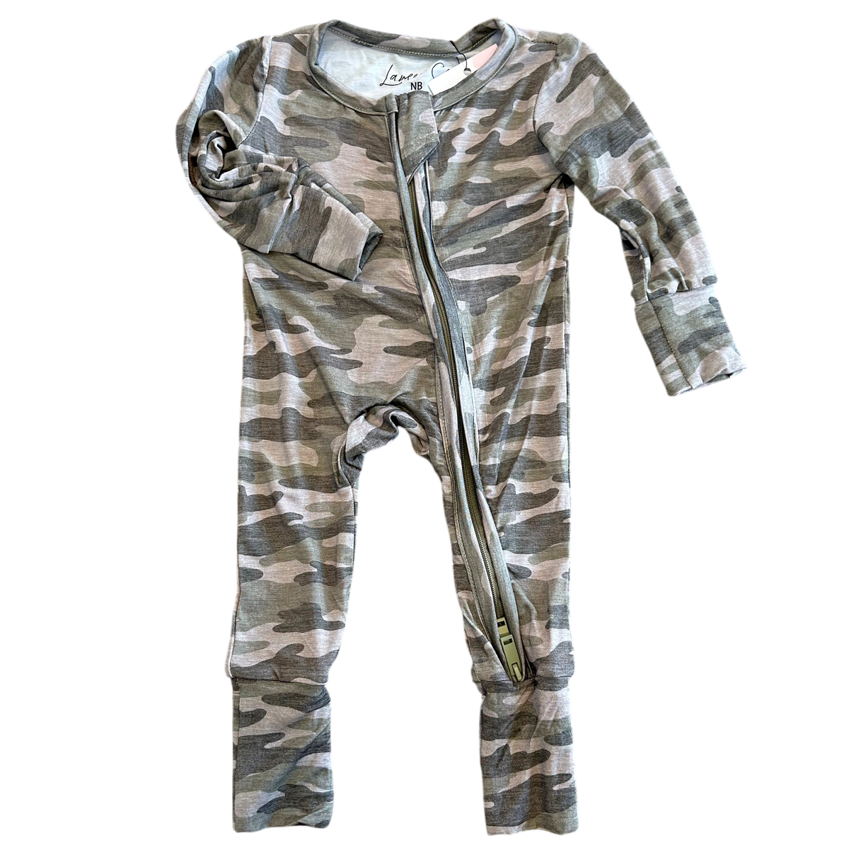 Kace Camo Bamboo Convertible Footie