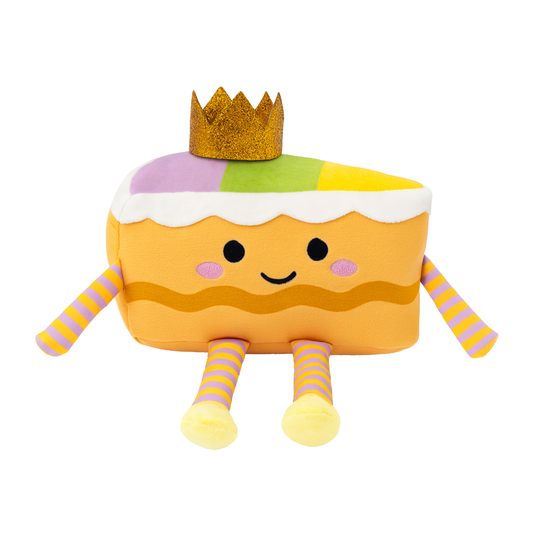 King Cake SquishySnuggle Plushie (Pre-order Arriving Spring 2026)