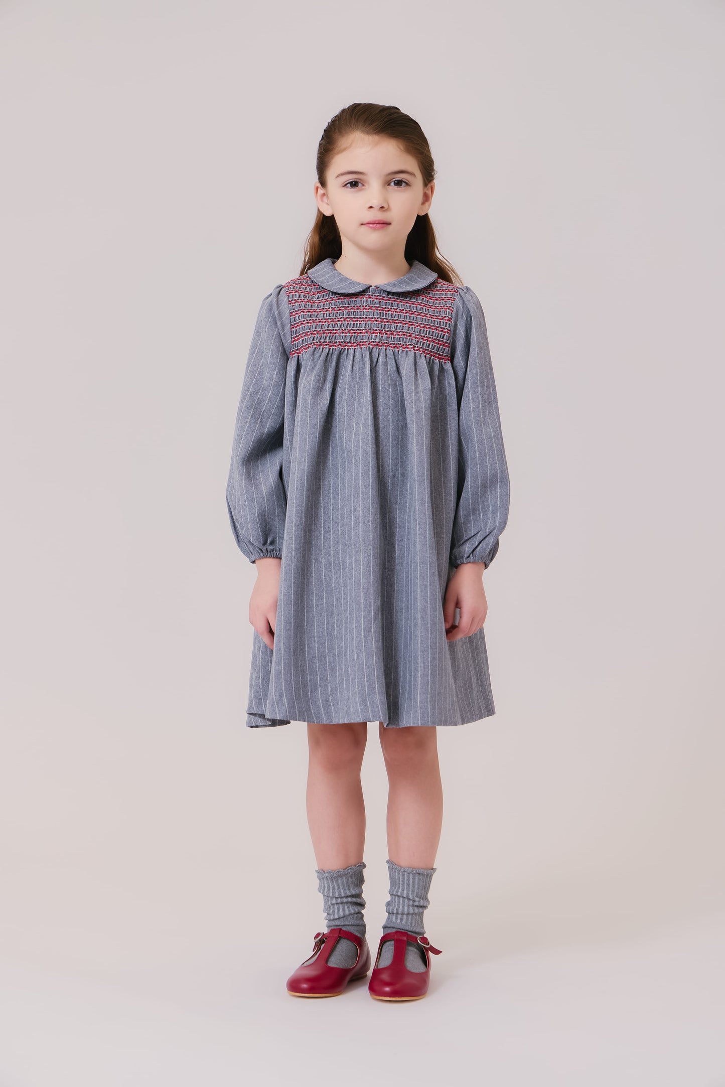 Cynthia Pinstripe Dress