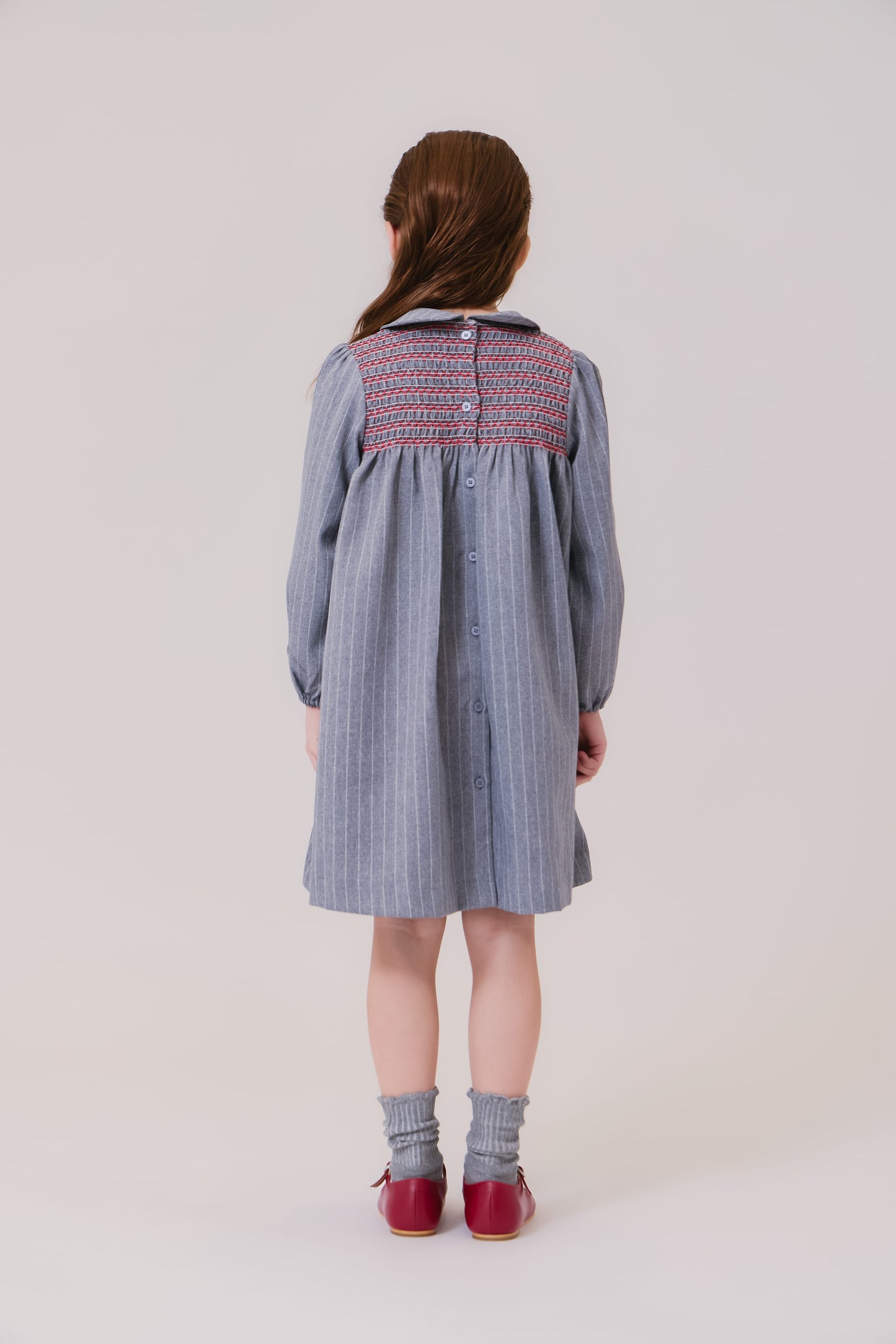 Cynthia Pinstripe Dress