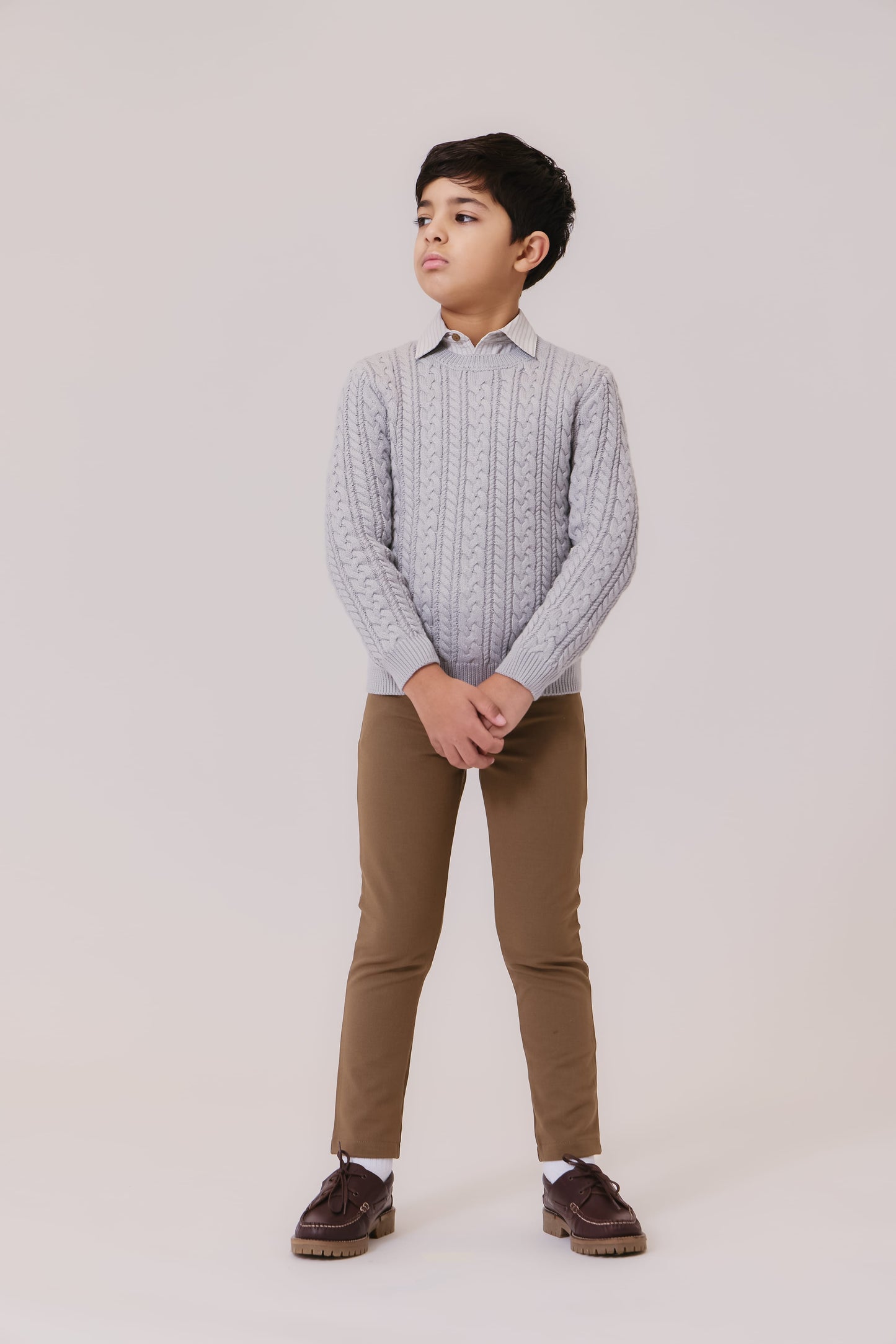 Elliot Cable Knit Sweater