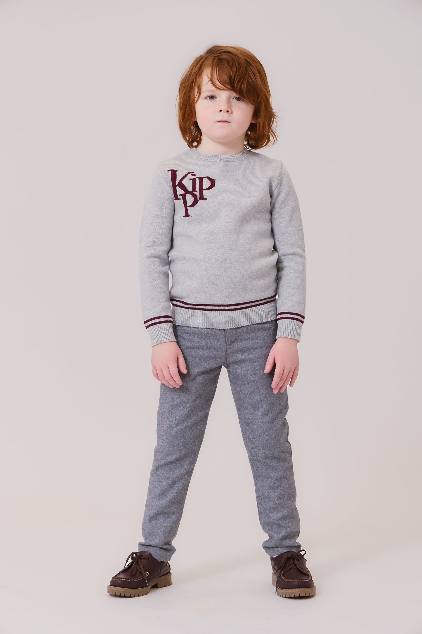 Oscar Knit Sweater - Cranberry