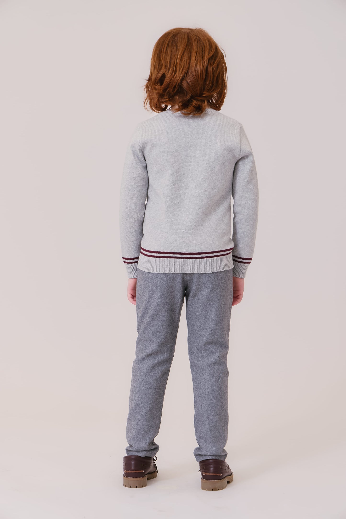 Oscar Knit Sweater - Cranberry