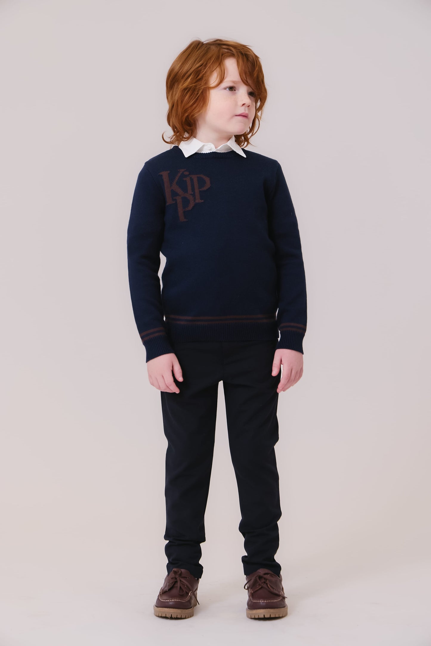 Oscar Knit Sweater - Navy