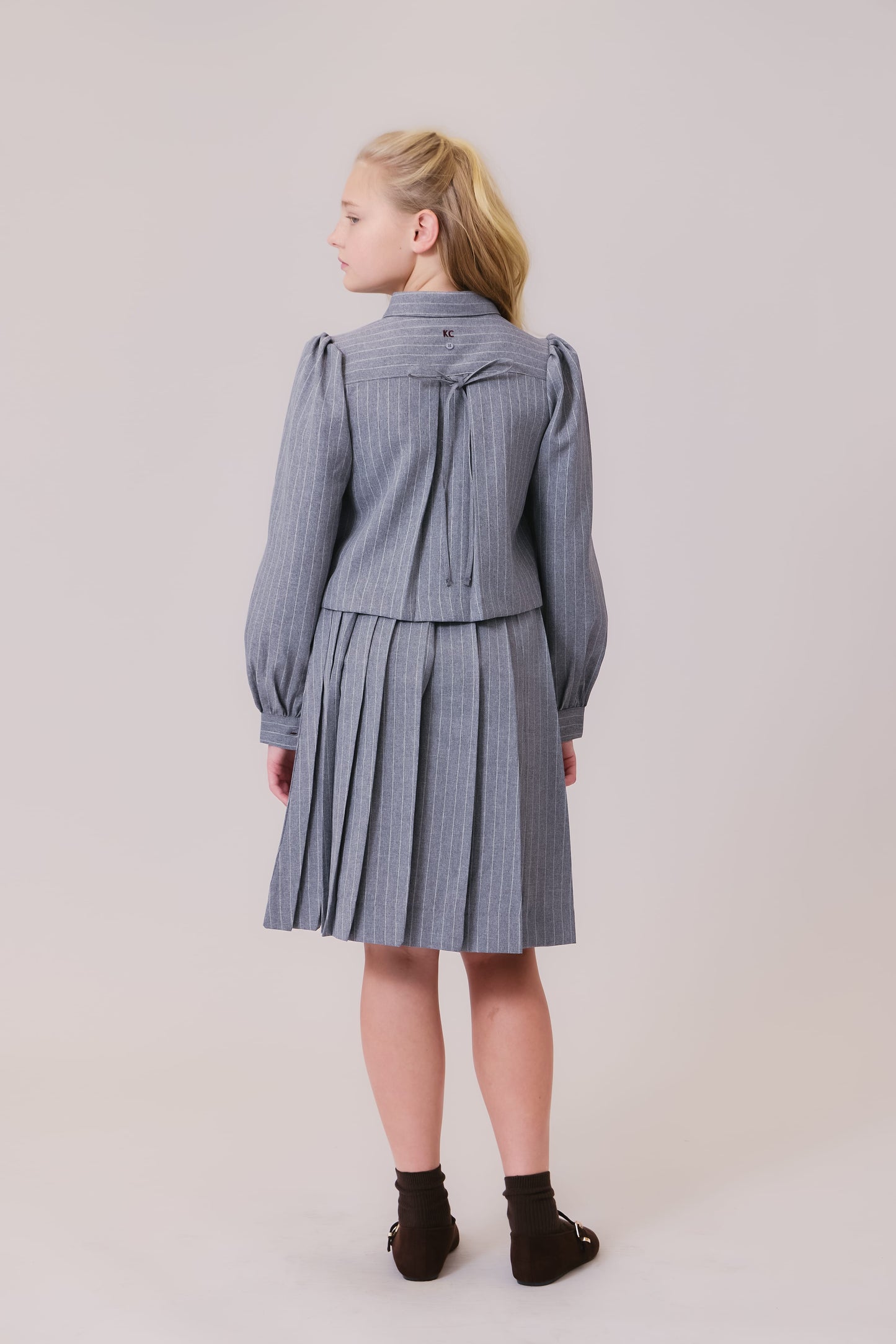 Cynthia Pinstripe Skirt